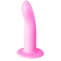 Розовый нереалистичный дилдо Emotional - 13 см. Розовый нереалистичный дилдо Emotional - 13 см.