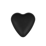 Черный нереалистичный дилдо Emotional на присоске - 13 см. Черный нереалистичный дилдо Emotional на присоске - 13 см.