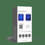Светящийся фаллоимитатор Strap-on-me Glow-Led Dildo - size M Светящийся фаллоимитатор Strap-on-me Glow-Led Dildo - size M
