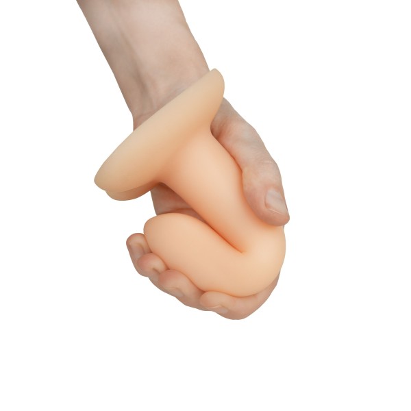 Телесный нереалистичный дилдо Emotional на присоске - 13 см.