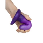 Фиолетовый нереалистичный дилдо Unicorn Max - 12,5 см. Фиолетовый нереалистичный дилдо Unicorn Max - 12,5 см.