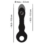 Черный вибратор с мощной поступательной стимуляцией Strong Thrusting Vibrator Черный вибратор с мощной поступательной стимуляцией Strong Thrusting Vibrator