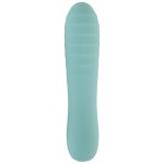 Аквамариновый мини-вибратор Straight Vibrator - 16,4 см.