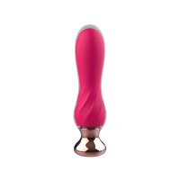 Розовый мини-вибратор Mini Vibrator с пультом ДУ - 12,5 см. Розовый мини-вибратор Mini Vibrator с пультом ДУ - 12,5 см.