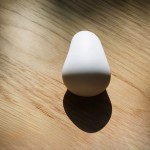 Серый вибромассажёр Opal