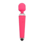 Розовый wand-вибратор Pichile - 20 см.