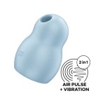 Голубой вакуумный стимулятор клитора Satisfyer Pro To Go 1