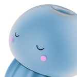 Голубой вакуумный стимулятор клитора в форме медузы Satisfyer Jelly-cious
