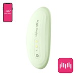 Зеленый вибромассажер в трусики Magic Motion Nyx - 8,8 см.