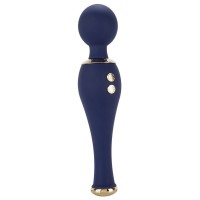 Синий клиторальный вибромассажер Chic Poppy - 20,25 см. Синий клиторальный вибромассажер Chic Poppy - 20,25 см.