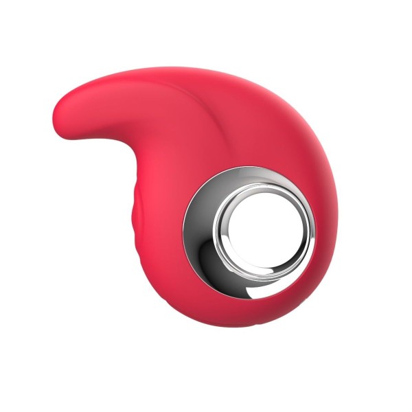 Красный клиторальный массажер с функцией постукивания Красный клиторальный массажер с функцией постукивания