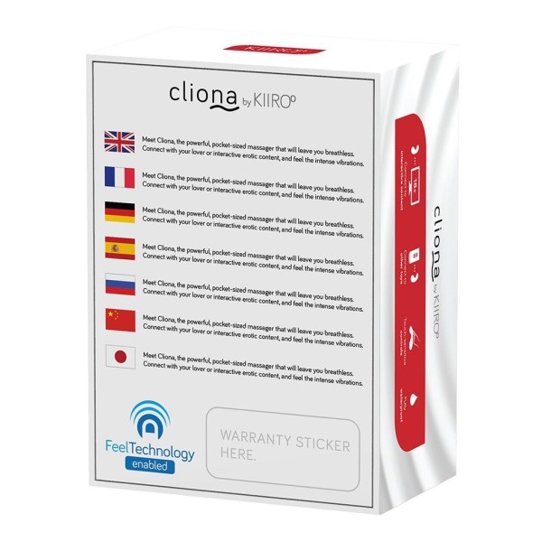 Лиловый клиторальный вибратор Cliona - 11,5 см.