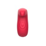 Красный клиторальный массажер с функцией постукивания Красный клиторальный массажер с функцией постукивания