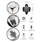 Черный вибратор в трусики Panty Vibrator Черный вибратор в трусики Panty Vibrator