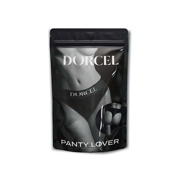 Черные трусики для ношения клиторального стимулятора Panty Lover - size L