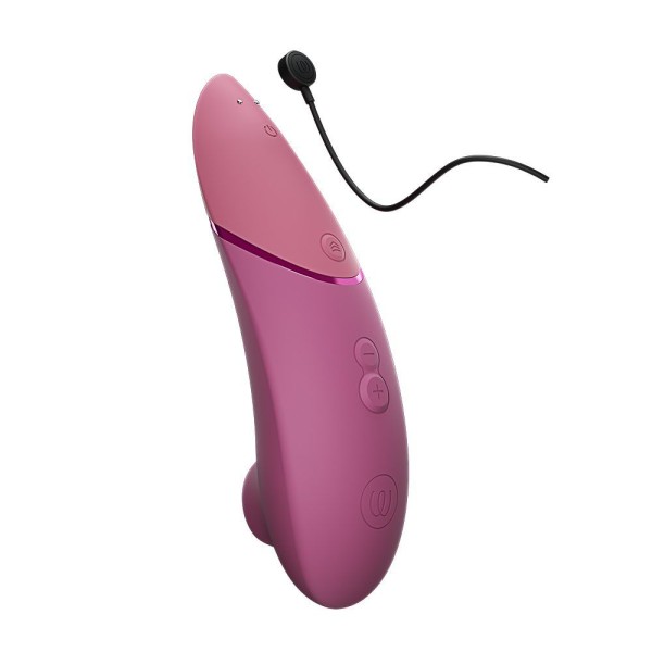 Грязно-розовый бесконтактный клиторальный стимулятор Womanizer Next