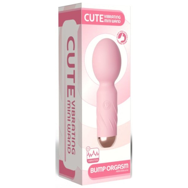 Нежно-розовый мини-вибратор Cute mini Wand Нежно-розовый мини-вибратор Cute mini Wand