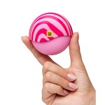 Розовый бесконтактный клиторальный стимулятор Romp Spin