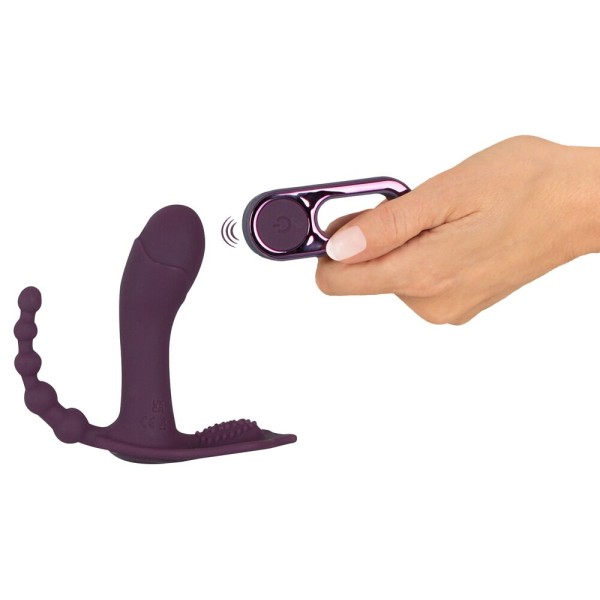 Фиолетовый вибратор для ношения в трусиках ARIVA RC Panty Vibrator Фиолетовый вибратор для ношения в трусиках ARIVA RC Panty Vibrator