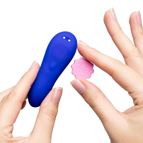 Синий вибратор в трусики с пультом ДУ Party