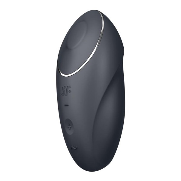 Серый вибростимулятор Tap Climax 1