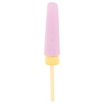 Сиреневый мини-вибратор в форме пломбира Vibrating Popsicle Сиреневый мини-вибратор в форме пломбира Vibrating Popsicle