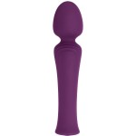 Фиолетовый жезловый вибромассажер My Secret Wand - 17 см.
