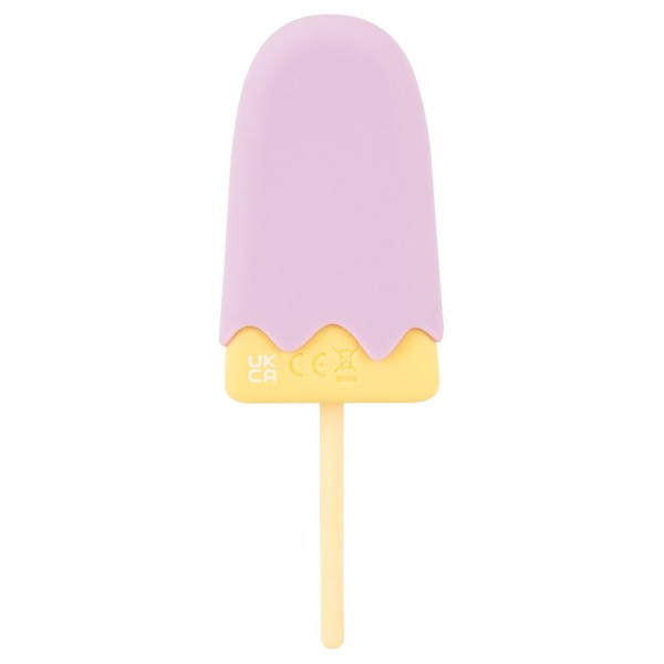 Сиреневый мини-вибратор в форме пломбира Vibrating Popsicle Сиреневый мини-вибратор в форме пломбира Vibrating Popsicle