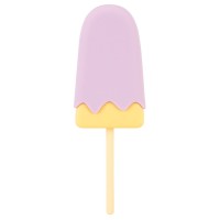 Сиреневый мини-вибратор в форме пломбира Vibrating Popsicle Сиреневый мини-вибратор в форме пломбира Vibrating Popsicle