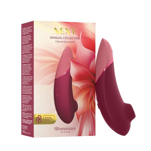 Бордовый бесконтактный клиторальный стимулятор Womanizer Next Бордовый бесконтактный клиторальный стимулятор Womanizer Next