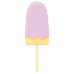 Сиреневый мини-вибратор в форме пломбира Vibrating Popsicle Сиреневый мини-вибратор в форме пломбира Vibrating Popsicle