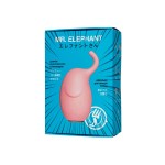 Розовый клиторальный стимулятор Mr. Elephant