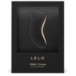 Черный стимулятор клитора Lelo Sona 2 Cruise