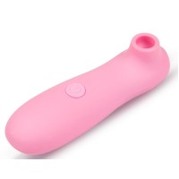 Розовый вакуумный стимулятор клитора - 11 см. Розовый вакуумный стимулятор клитора - 11 см.