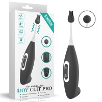 Черный вибратор для точечной стимуляции IJOY Rechargeable Clit Pro Vibrator - 19 см. Черный вибратор для точечной стимуляции IJOY Rechargeable Clit Pro Vibrator - 19 см.