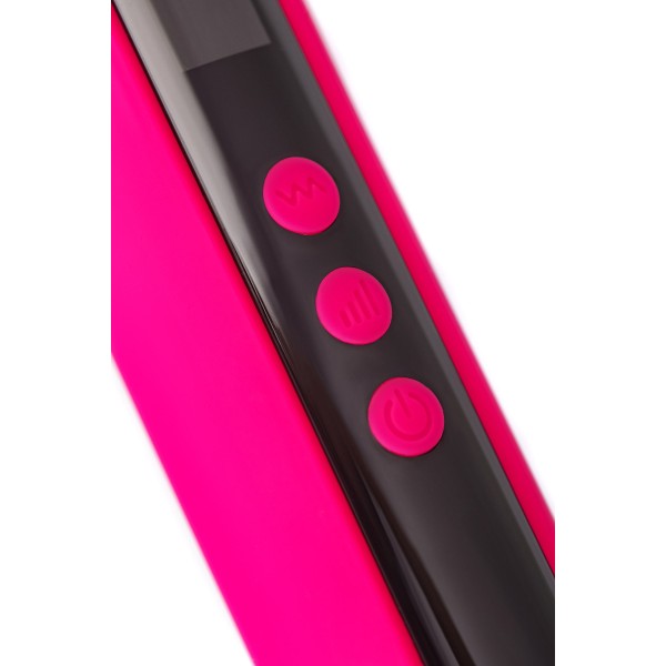 Ярко-розовый wand-вибратор Mashr - 23,5 см.