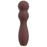 Коричневый вибратор-жезл Hazel 03 - 14 см. Коричневый вибратор-жезл Hazel 03 - 14 см.