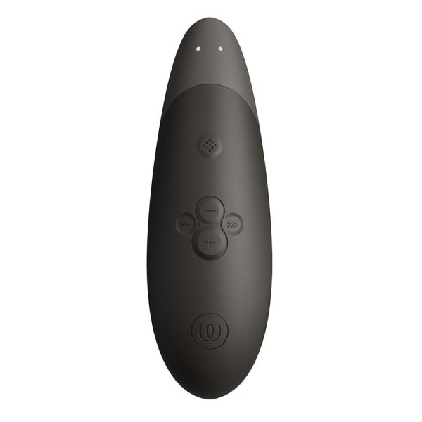 Черный бесконтактный клиторальный стимулятор Womanizer Enhance с вибрацией Черный бесконтактный клиторальный стимулятор Womanizer Enhance с вибрацией