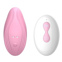 Розовый вибратор в трусики с пультом ДУ Розовый вибратор в трусики с пультом ДУ