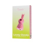 Розовый вакуум-волновой стимулятор клитора Lovey-Dovey