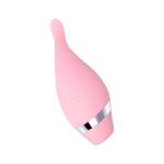 Розовый многофункциональный стимулятор Dahlia - 14 см.