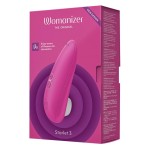 Розовый клиторальный стимулятор Womanizer Starlet 3