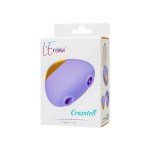 Сиреневый вибратор Crasatell с вакуум-волновой стимуляцией
