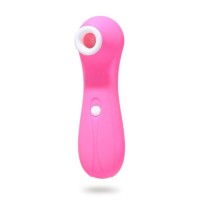 Розовый вакуумный стимулятор клитора - 12,5 см. Розовый вакуумный стимулятор клитора - 12,5 см.