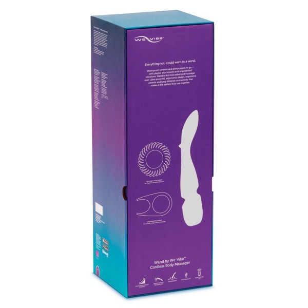 Фиолетовый вибратор-жезл We-Vibe Wand