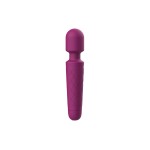 Фиолетовый жезловый вибромассажер Dreaming Wand - 20 см.