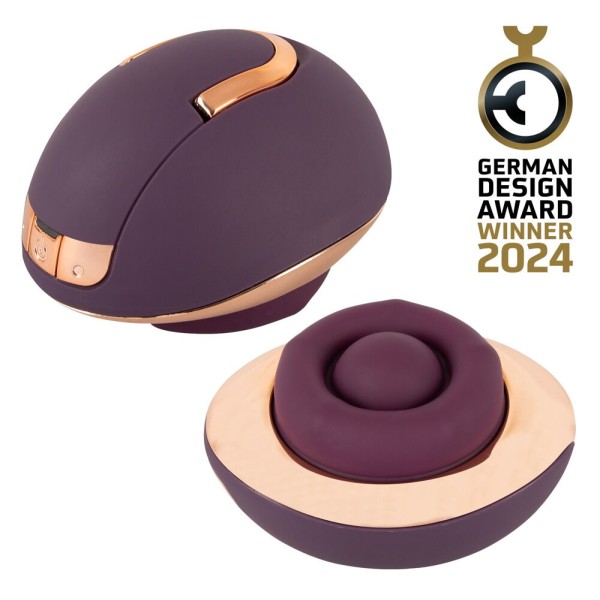Фиолетовый вращающийся массажёр для вульвы Rotating Vulva Massager Фиолетовый вращающийся массажёр для вульвы Rotating Vulva Massager