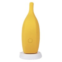 Желтый перезаряжаемый вибратор Ba-banana - 8,2 см. Желтый перезаряжаемый вибратор Ba-banana - 8,2 см.
