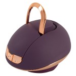 Фиолетовый вращающийся массажёр для вульвы Rotating Vulva Massager