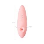 Розовый вакуумный стимулятор Lily